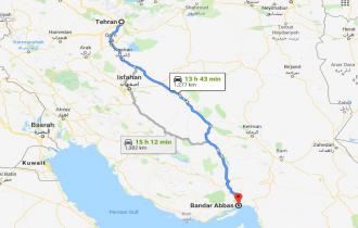 حمل بار و اثاثيه از تهران به بندرعباس با ویژه ترین قیمت و تخفیف