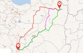 باربری مشهد یاسوج کهگیلویه و بویراحمد تا 70%تخفیف خاور مسقف