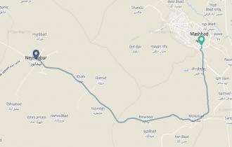 ارزانترین باربری مشهد به نیشابور خاور مسقف نیسان کارگر ماهر